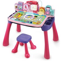 VTECH 80-540954 5-in-1 Magischer Schreibtisch pink von Vtech