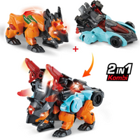 VTECH 80-582164 Switch & Go Dinos - Combo Triceratops von Vtech