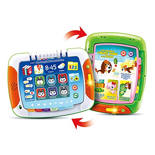 VTech 80-611205 Imagi'tablette Interactive Imagier Tablet, Mehrfarbig von Vtech