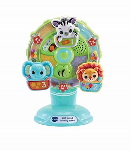 VTech 165963 Baby Sing-Along Spinnrad, Mehrfarbig, ‎8 x 15 x 20 cm von Vtech