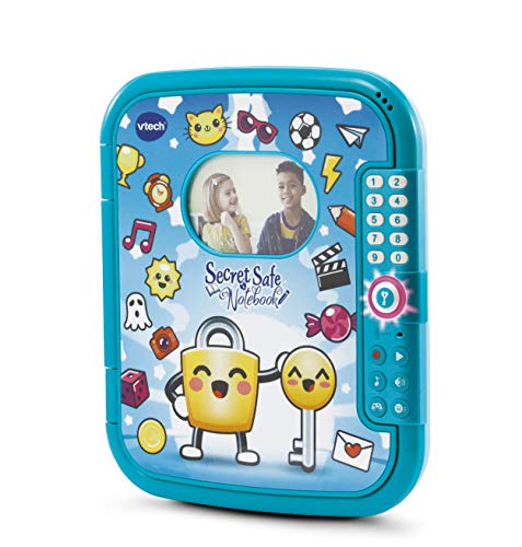 VTech 193073 Geheimes sicheres Notizbuch, Einzeln, Mehrfarbig, 24.1 x 27.5 x 6.5 cm von Vtech