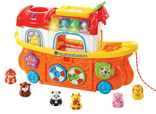 VTech VTH80-504505 Stars TUT Animo – Super Boot der Tiere, Mehrfarbig, 13.6 L x 44.9 H x 31.6 W cm von Vtech