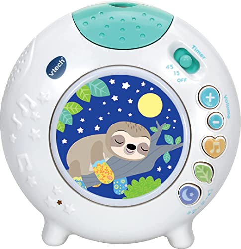 VTech 540303 Sleepy Faultier Kinderbett Licht Schlafendes, weiß von Vtech