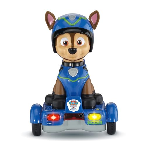 VTech - Paw Patrol, Chase Mission Hoverboard, interaktiver Hund Paw Patrol, Anime-Figur 26 cm, elektronisches Spielzeug, Geräusche und Lichter, Geschenk für Kinder von 2 Jahren bis 6 Jahren – Inhalt von Vtech