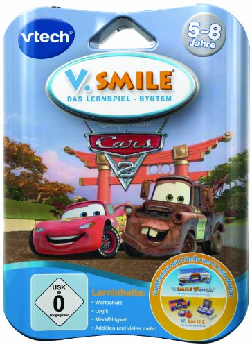 Vtech 80-084584 - V.Smile Motion Lernspiel Cars 2 von Vtech