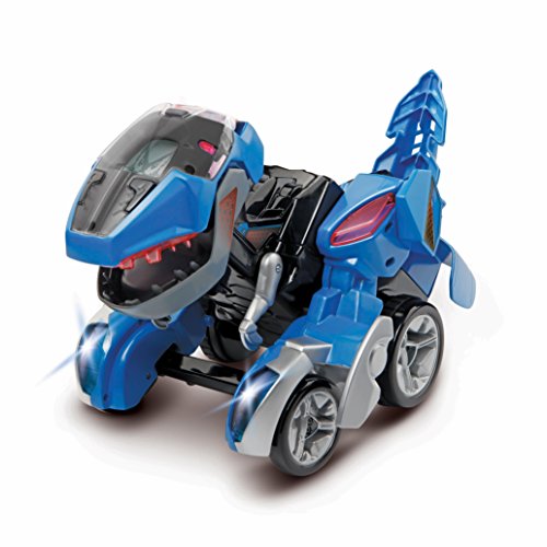 VTech Switch and Go Dinos RC T-Rex - Dino-Auto-Transformer mit Fernbedienung - 2in1 Spielzeug mit Dinostimme, Geräusch- und Lichteffekten - Mit einem Tastendruck -Für Kinder von 3-8 Jahren von Vtech