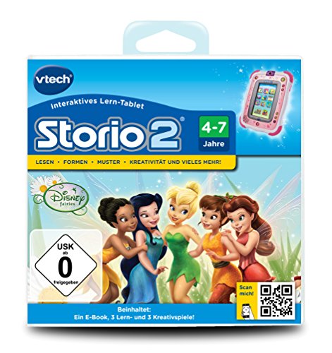 VTech 80-230304 - Lernspiel Tinkerbell (Storio 2, Storio 3S) von Vtech