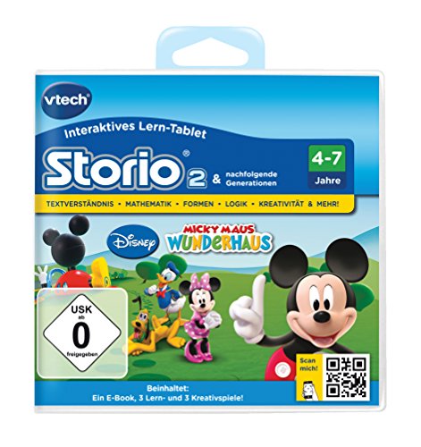 VTech 80-230404 - Lernspiel Micky Maus Wunderhaus (Storio 2, Storio 3S) von Vtech