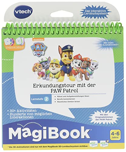 VTech 80-480204 Lernstufe 2 - Erkundungstour mit Der Paw Patrol Magibook; Lernbuch; Lernbücher von Vtech