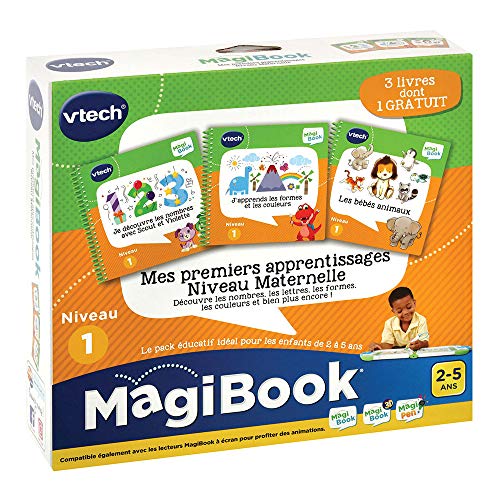 VTech 80-480004 Lernstufe 1 – Tierbabys MagiBook Learning Books