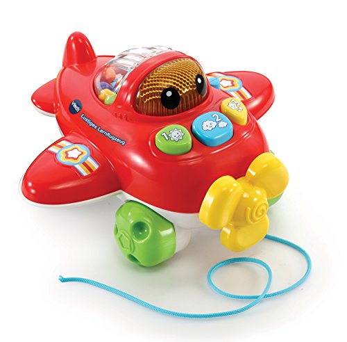 VTech 80-508804 Lustiges Lernflugzeug, Rot von Vtech