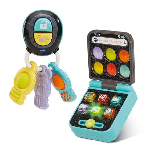 VTech 80-578105 Baby Tiere Spielzeug für das 1. Alter, Mehrfarbig von Vtech