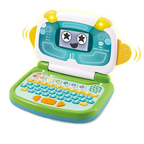 VTech 80-615122 Pädagogisches Vorschullaptop, Pixel, Kindercomputer + 3 Jahre, ESP-Version, bunt, único von Vtech