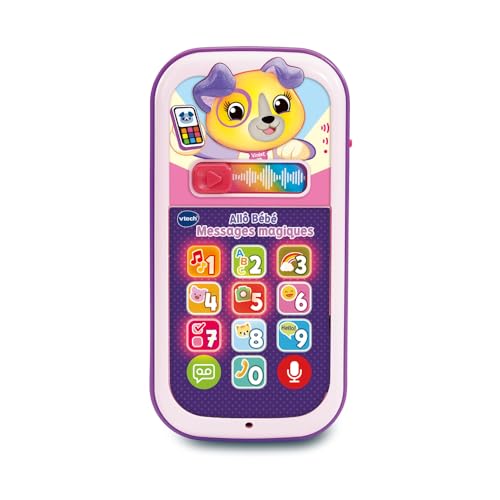 VTech 80-620955 Baby Tiere Spielzeug für das 1. Alter, Rosa von Vtech