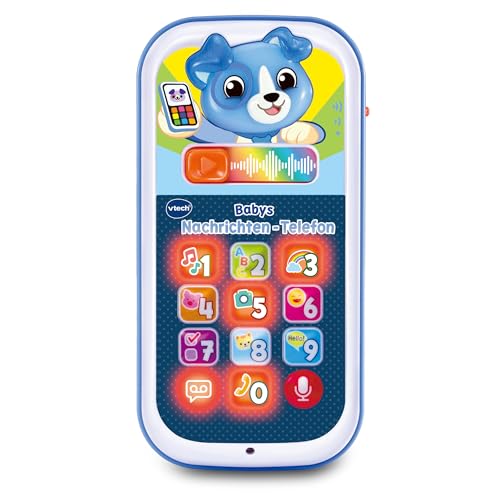 Vtech Babys Nachrichten-Telefon - Tolles Spiel-Handy - Für Kinder von 9-36 Monaten von Vtech