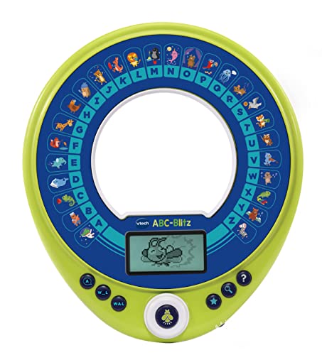 VTech ABC-Blitz – Interaktives, leuchtendes Buchstabenrad zum Lernen von Buchstaben, Lauten und Wörtern – Für Kinder von 4-7 Jahren von Vtech