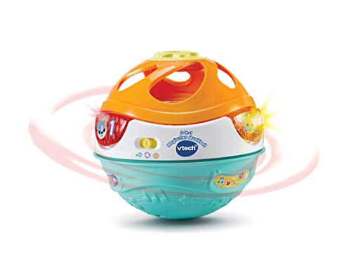 VTech Baby 3-in-1 Magischer Musikball – Interaktives Babyspielzeug, das sich von allein bewegt und Musik spielt – Für Kinder von 9-36 Monaten von Vtech