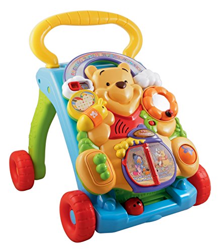 VTech Baby 80-114304 - Winnie Puuh 2-in-1 Laufwagen, Normalverpackung, Bunt (Winnie Puuh) von Vtech