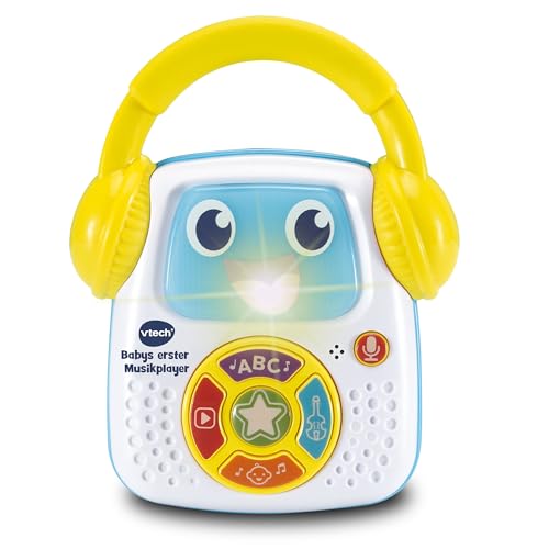 Vtech Baby - Babys erster Musikplayer – Süßer Musikplayer mit 8 Liedern, 23 Melodien und 5 Spielmodi – Für Kinder von 9-36 Monaten von VTech Baby