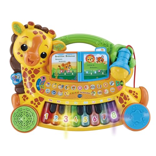 VTech Baby Jungle Rock, My Piano Giraffe, 560305, Mehrfarbig, Standard von Vtech