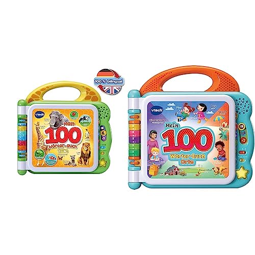 VTech Baby Mein 100-Wörter-Buch: Tiere & Baby Mein 100-Wörter-Buch: Orte von Vtech