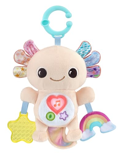 VTech Baby Regenbogen Lichter Axolotl Interaktives Babyspielzeug mit Lichtern, Liedern und Melodien, Taktile & sensorische Stimulation, visuelles Bewusstsein, Geschenk für 3, 6, 9, 12 Monate + VTech Baby Regenbogen Lichter Axolotl Interaktives Babyspielzeug mit Lichtern, Liedern und Melodien, Taktile & sensorische Stimulation, visuelles Bewusstsein, Geschenk für 3, 6, 9, 12 Monate + von Vtech