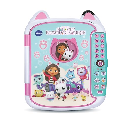 VTech KidiSecrets Mon Tagebuch Gabby und das magische Haus – Elektronisches Tagebuch mit Geheimcode, Notizbuch, Filz und 6 Spielen, Gabby Katze – Geschenk für Kinder ab 5 Jahren – Inhalt auf VTech KidiSecrets Mon Tagebuch Gabby und das magische Haus – Elektronisches Tagebuch mit Geheimcode, Notizbuch, Filz und 6 Spielen, Gabby Katze – Geschenk für Kinder ab 5 Jahren – Inhalt auf von Vtech