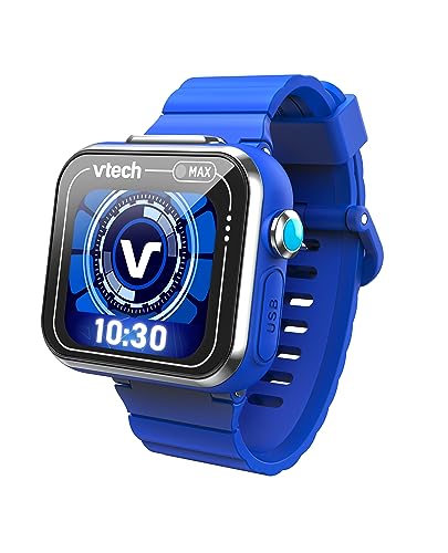 VTech KidiZoom Smart Watch Max, Uhr für Kinder mit Spielen, Dual-Kamera für Fotos & Selfies, 8 Spiele, Schrittzähler, Farbbildschirm, lustige Effekte & mehr, für Säuglinge im Alter von 4 5 6 7 + von Vtech