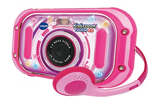 Vtech 80-163554 Kidizoom Touch 5.0 Pink Kinderkamera; Digitalkamera für Kinder; Kinderdigitalkamera von Vtech