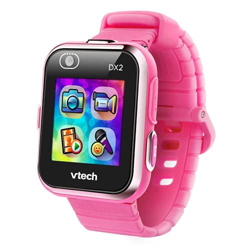 VTech Kidizoom Smart Watch DX2 - Intelligente Uhr für Kinder mit Doppelkamera Rosa von Vtech