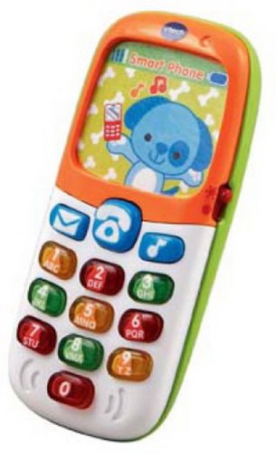 VTech Tierchen Lernhandy Niedliches Lerntelefon mit bunten Zahlentasten, Liedern und Melodien Für Kinder von 9-36 Monaten von Vtech