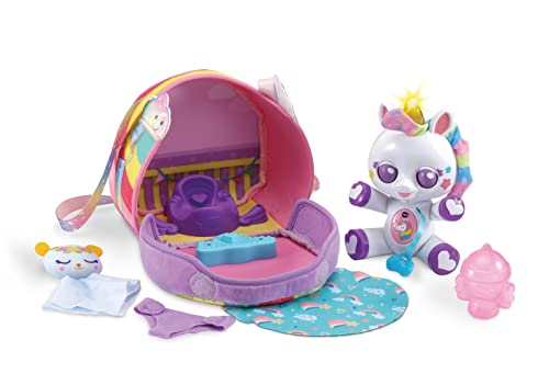 VTech Little Love - Emily Einhorn mit Handtasche – Süße Puppe mit Tasche, in der sie getragen werden kann – Für Kinder von 3-8 Jahren von Vtech