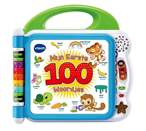 VTech Mijn Eerste 100 Woordjes Lernspiele, Mehrfarbig, für Kinder ab 1,5 Jahren, 4 Jahre, aus Kunststoff von Vtech