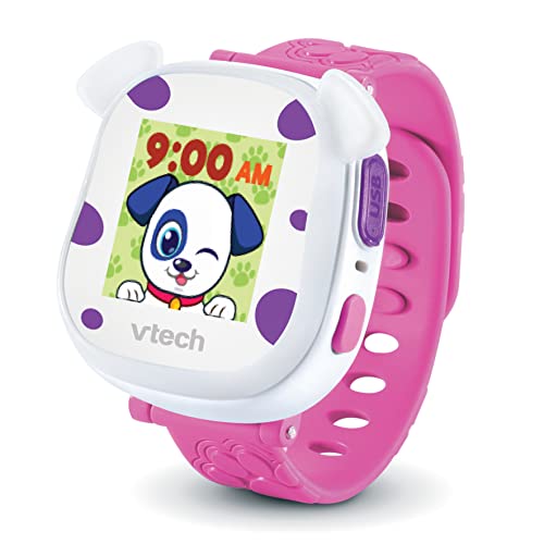 VTech 80-552857, Reloj Mascota para cuidar, Juguete niños +3 años, Versión ESP, Color Blanco My First Haustier-Armbanduhr, Kidiwatch Rosa von Vtech