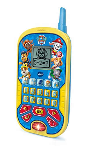 VTech PAW Patrol - Lernhandy – Mit den Originalstimmen der PAW Patrol und spannenden Lernspielen – Für Kinder von 2-5 Jahren von Vtech