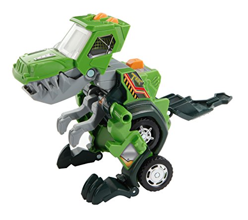 Vtech Switch and Go Dinos T-Rex – Dino-Auto-Transformer – 2in1 Spielzeug mit Dinostimme, Geräusch- und Lichteffekten – Für Kinder von 3-8 Jahren von Vtech