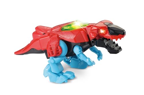 VTech Switch & Go Dinos Tremor the T-Rex Kinder Spielzeug, Interaktives 2-in-1 Dinosaurier Spielzeug mit Licht- und Soundeffekten, T-Rex Dinosaurier Spielzeug, Dinosaurier Spielzeug für Kinder 3 4 5 6 VTech Switch & Go Dinos Tremor the T-Rex Kinder Spielzeug, Interaktives 2-in-1 Dinosaurier Spielzeug mit Licht- und Soundeffekten, T-Rex Dinosaurier Spielzeug, Dinosaurier Spielzeug für Kinder 3 4 5 6 von Vtech