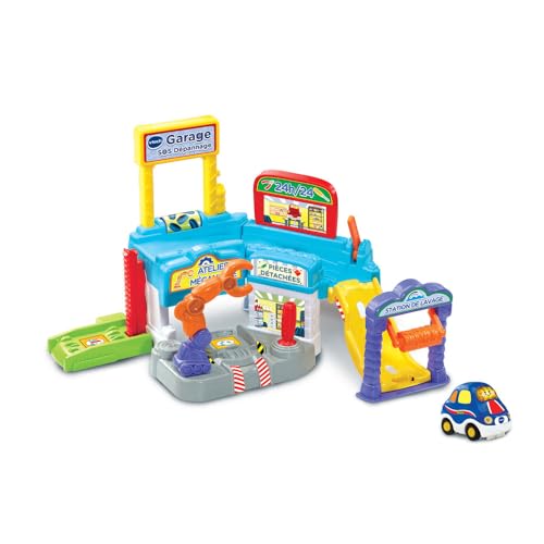 VTech - TUT TUT Bolides Garage Fahrzeuge, 80-583205, Mehrfarbig von Vtech