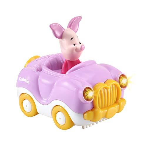 Vtech TUT TUT Baby Flitzer - Ferkels Cabrio – Spielzeugauto mit Musik, spannenden Sätzen und Geräuschen – Für Kinder von 1-5 Jahren von VTech Baby