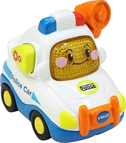 Vtech TUT TUT Baby Flitzer - Polizei – Spielzeugauto mit Musik, aufleuchtender Taste, spannenden Sätzen und Geräuschen – Für Kinder von 1-5 Jahren von VTech Baby