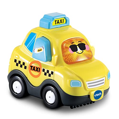 VTech TUT TUT Baby Flitzer - Taxi – Spielzeugauto mit Leucht- und Aktionstasten, Musik, spannenden Sätzen und Geräuschen – Für Kinder von 1-5 Jahren von VTech Baby