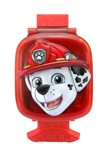 VTech PAW Patrol Lernuhr Marshall Offizielles Paw Patrol Spielzeug Kleinkind Uhr mit Stoppuhr, Timer, Alarm & Spiele, Lerngeschenk Alter 3 4 5 6+ Jahre Englische Version von Vtech