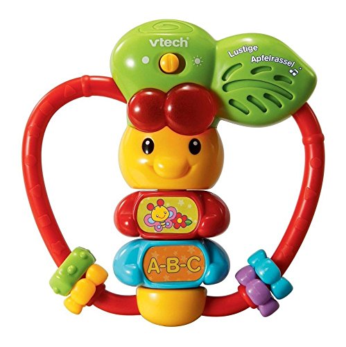 VTech 80-077804 Lustige Apfelrassel Spielzeug von Vtech