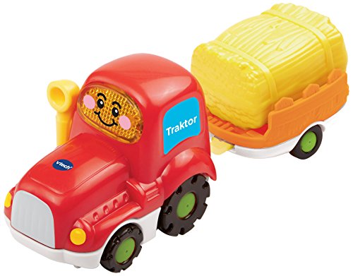 VTech 80-152304 TUT Baby Flitzer-Traktor & Anhaenger, grün von Vtech