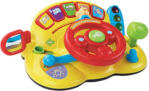 Vtech Baby Lustige Fahrschule – Kinderspielzeug mit 3 Spielmodi, bunten Tasten und Musik – Für Kinder von 12-36 Monaten von VTech Baby