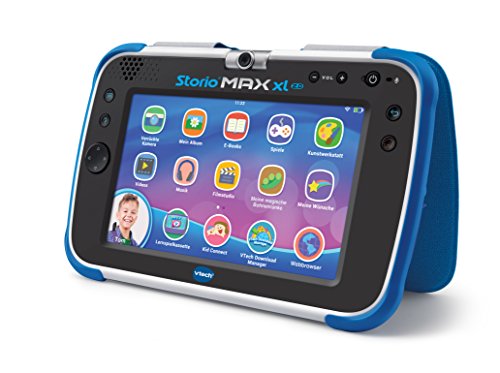 VTech Storio MAX XL 2.0 – Interaktives Tablet mit 22 Apps, Media-Player, Kamera, Elternkontrolle u. v. m. – Für Kinder von 4-9 Jahren von Vtech