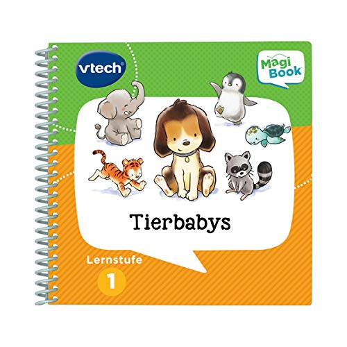 VTech 80-480004 Lernstufe 1 - Tierbabys Magibook; Lernbuch; Lernbücher von Vtech