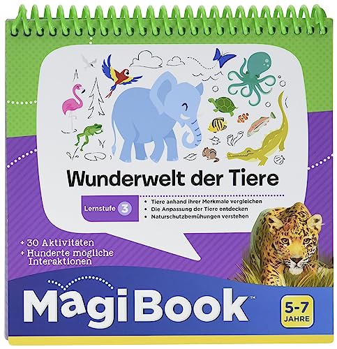 Vtech 80-481004 - Magibook - Lernstufe 3 - Wunderwelt Der Tiere von Vtech