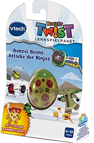 Vtech 80-495104 RockIt TWIST Banzai Beans: Attacke der Ninjas, Spiel für Lernspielkonsole, Mehrfarbig von Vtech