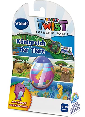 Vtech 80-495604 RockIt TWIST Königreich der Tiere, Spiel für Lernspielkonsole, Mehrfarbig von Vtech